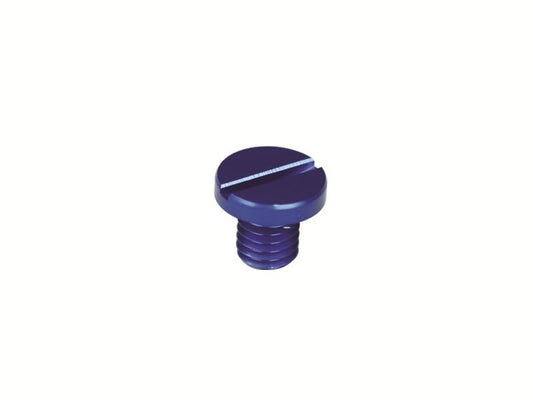 Aluminum Colored M8 Mirror Hole Cap (BLUE)