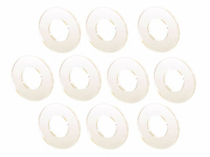 M5 Polycarbonate Flat Washers (10pcs)