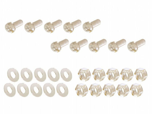 スクリーンビスセット クリアー M5X15 (10pcs)