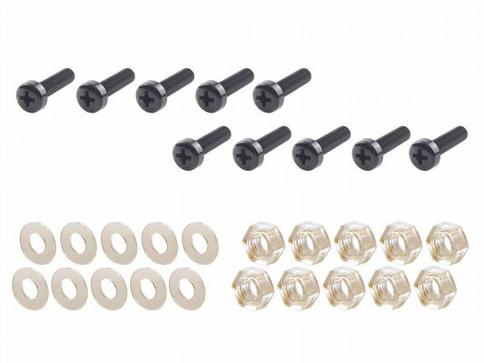 スクリーンビスセット ブラック M5X20 (10pcs)