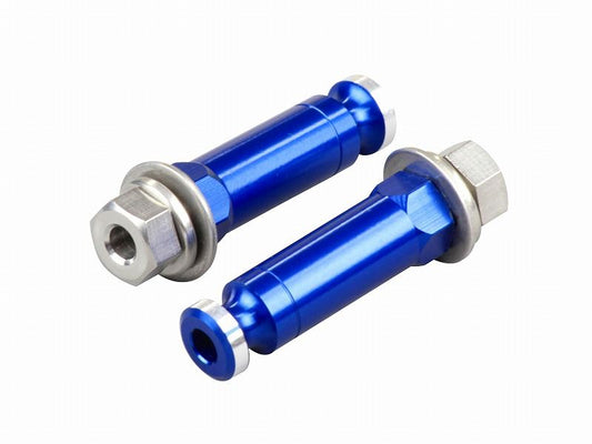 10mm Long-Color Turn Signal Stays with M10x30mm Bolts (2pcs) - Blue
