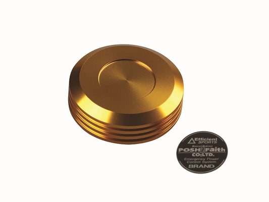 NISSIN Master Cylinder Cap Screw-in Gold