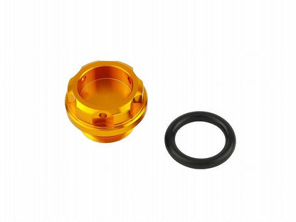 Machined Filler Cap Gold M20xP2.5 Oil Filler Cap
