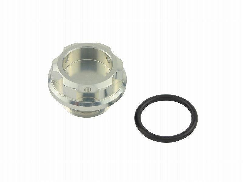 Machined Filler Cap Silver M20 x P2.5Y Yamaha Oil Filler Cap