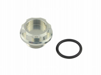 Machined Filler Cap Silver M20 x P2.5Y Yamaha Oil Filler Cap