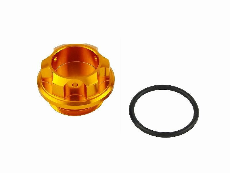 Machined Filler Cap Gold M27xP3.0 Oil Filler Cap