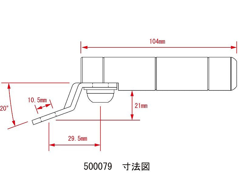 スマートフォンフォルダーマウントステーベース レッド