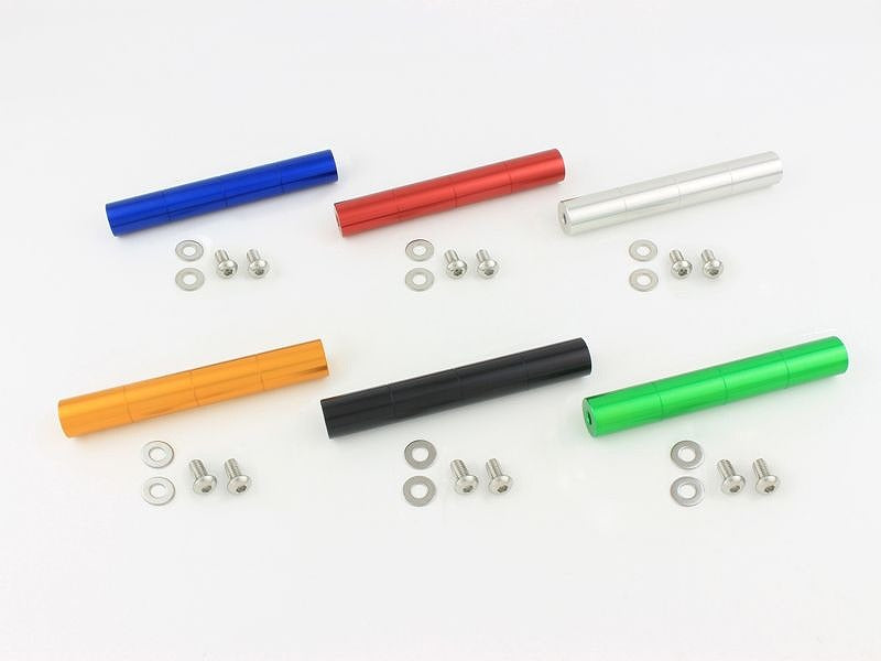 スマートフォンホルダーマウント用シャフトのみ シルバー 150mm 補修部品