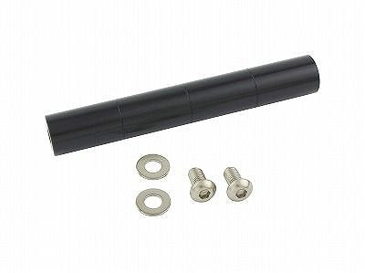スマートフォンホルダーマウント用シャフトのみ ブラック 150mm 補修部品