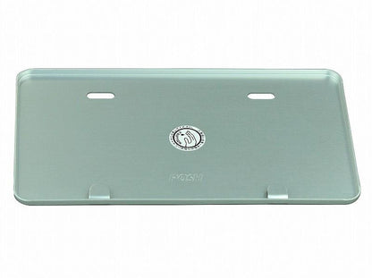 アルミライセンスプレート シルバー 250cc～用 ナンバープレート保護