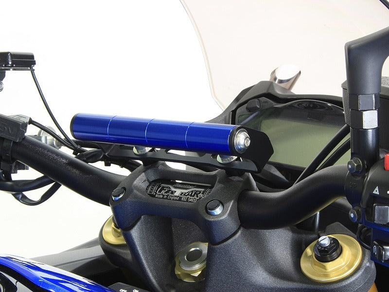 スマートフォンホルダーマウント ハンドルクランプタイプ シルバー 汎用