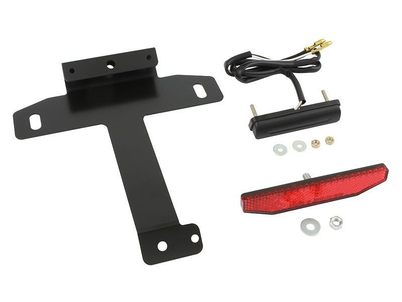 LED License Plate Lamp & Reflector for 250cc-up