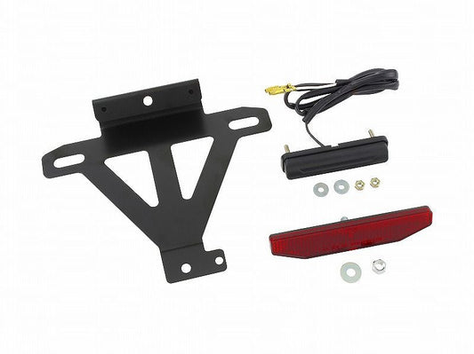 LEDライセンスランプレート＆リフレター 50cc～125cc用