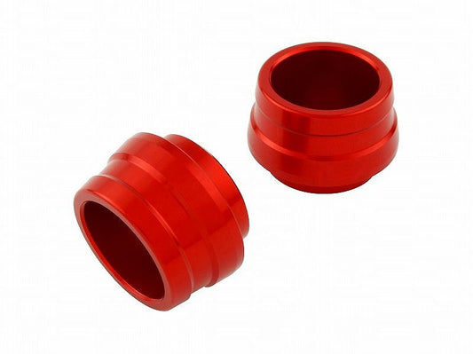 Aluminum Slider Short Red M10 2 pieces Protection