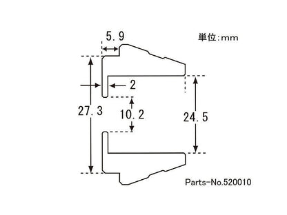 アルミスライダー ショート レッド M10 2個入 保護