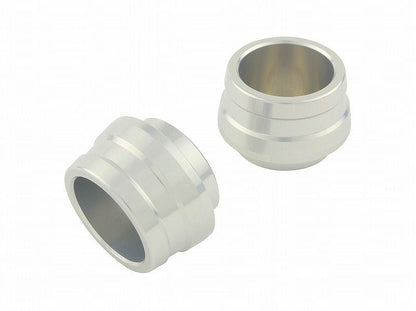 Aluminum Slider Short Silver M10 2-piece set Protection