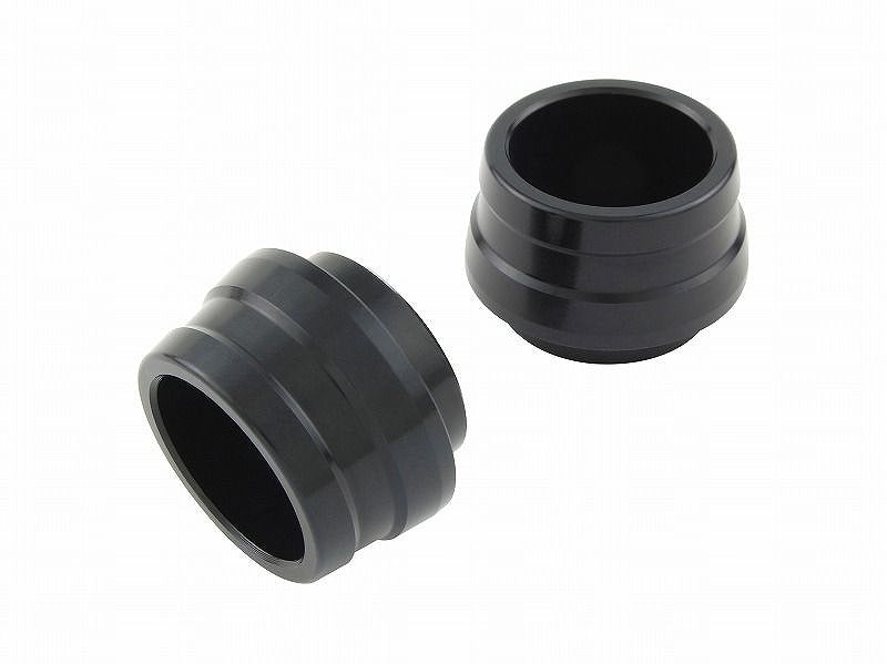 Aluminum Slider Short Black M10 2pcs Protection