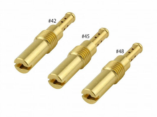 Pilot Jet Set #42/#45/#48 for Keihin PE28/PWK28 (28x6-B), 1 pc. each