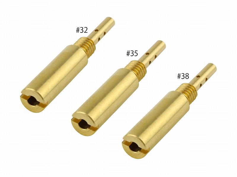 Pilot Jet Set #32/#35/#38 for Keihin PC18/20 (26x4.5) - 1 piece each