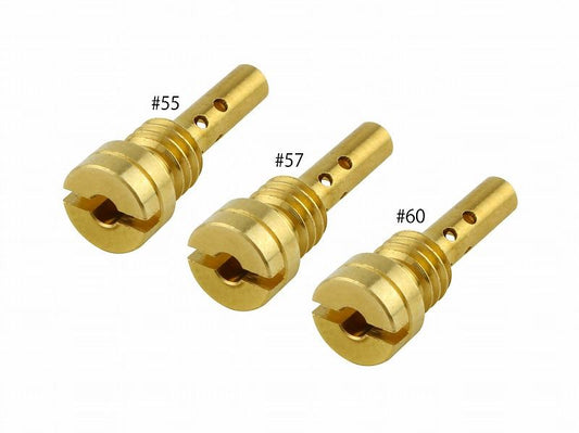 パイロットジェットセット #55/#57/#60 ケイヒン FCR/CVK用(15×5.4) 各1個入り
