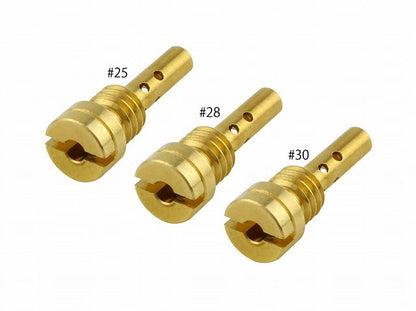 パイロットジェットセット #25/#28/#30 ケイヒン FCR/CVK用(15×5.4) 各1個入り