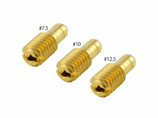 Pilot Jet Set #7.5/#10/#12.5 for Mikuni VM20/26 (4x9.5), 1 piece each