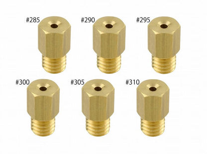 Main Jet Set #285-#310 Mikuni Hexagonal Large (6 x 11.5 type) SR400 1 pc each