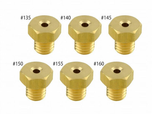 メインジェットセット #135-#160 7×8タイプ TW200 各1個入り