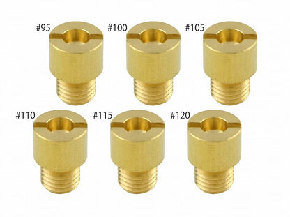 Main Jet Set #95-#120 TK Round Large (8x11 Type) 6PS JOG 1 piece each