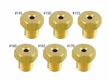 Main Jet Set #145-#170 7x8 type TTR250R (1 pc each)
