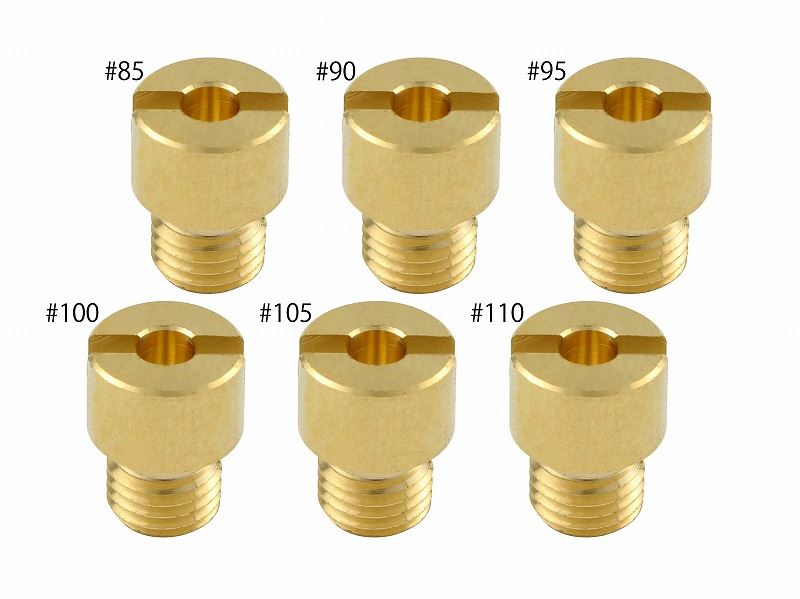 Main Jet Set #85-#110 Mikuni Round Large (8x10.5 Type) Street Magic 110 (1 of each)
