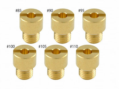 Main Jet Set #85-#110 Mikuni Round Large (8x10.5 Type) Street Magic 110 (1 of each)