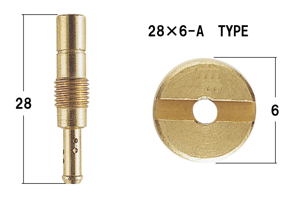 Pilot Jet Set #40/#42/#45 28×6-A NSR250R 2 pcs each