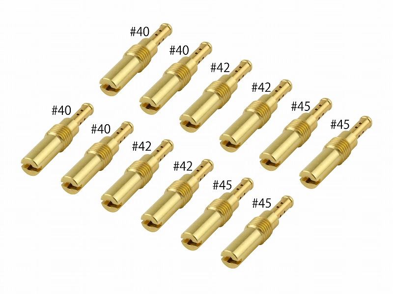 Pilot Jet Set #40/#42/#45 Keihin PE28/PWK28 CB400SF Hornet 4 pcs each