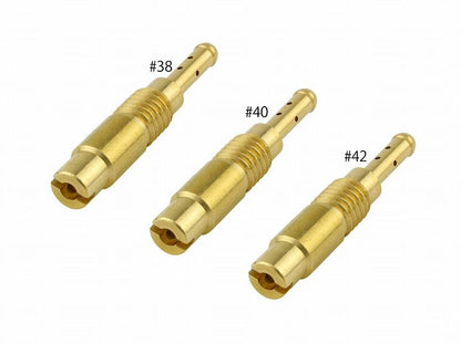 Pilot Jet Set #38/#40/#42 Keihin PB16/18 (28x5I) Ape 50/100, 1 pc. each