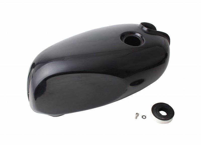 Cafe Three Tank Cover Black Gel Coat Finish SR400/500