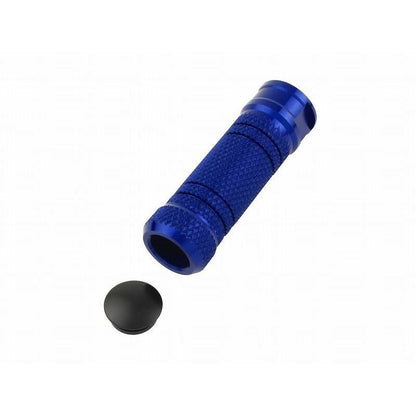 Step Bar Universal Blue, Straight Tap Hole Knurled Type, M8, 1 pc.