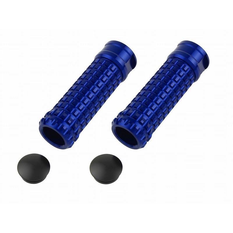 ステップバー ユニバーサル ブルー	 ストレートタップ穴モールドタイプ M8 左右セット