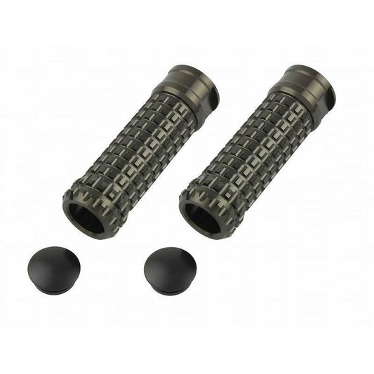 ステップバー ユニバーサル チタン 貫通穴モールドエグリタイプ M8 左右セット