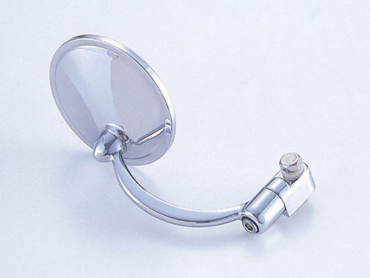 Stadium Round Mirror Plated M10-P1.25 Left/Right Common