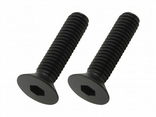 皿キャップボルト ブラック M6×25mm 2個入り