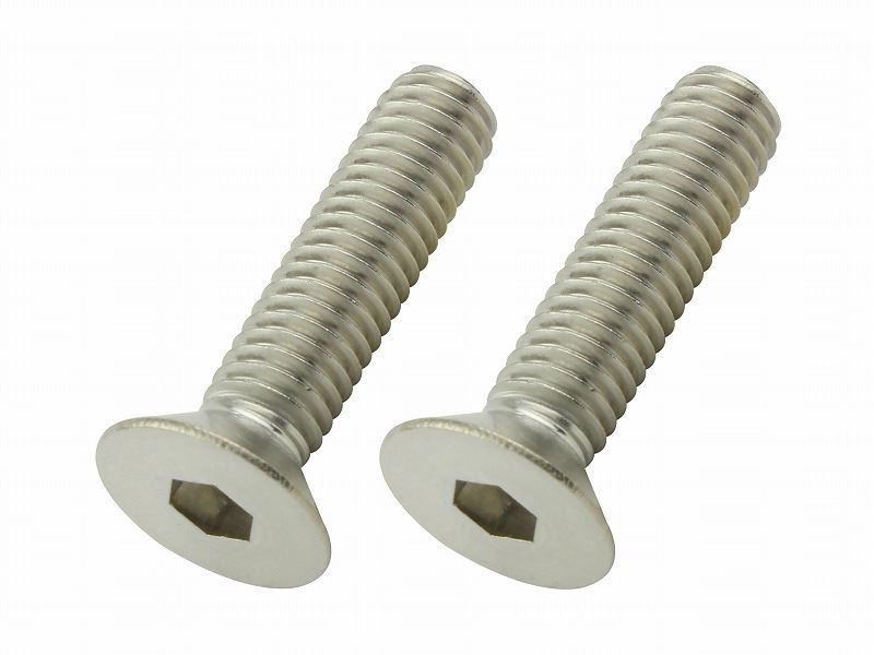 皿キャップボルト ステンレス M6×25mm 2個入り
