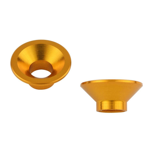 サラボルト内径変換アルミカラーセット ゴールド M8→M6 2個入り