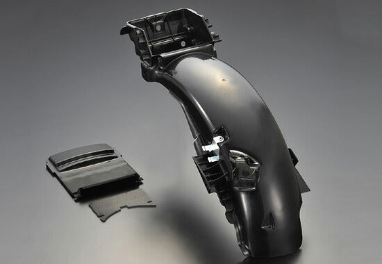 Reproduced inner rear fender, black, CBX400F