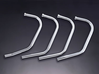 Waltz Machine Exhaust Pipe, #3, Chrome, 1 pc, Zephyr 400