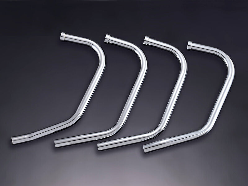 ワルツ機械 エキパイ 4番 メッキ 1本 XJR400