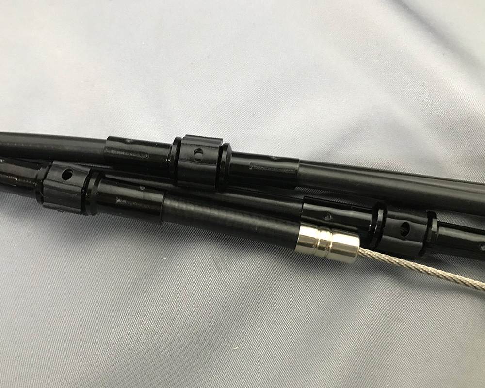 ウェットワイヤーセット ブラック 15cmロング 3本セット CBX400F