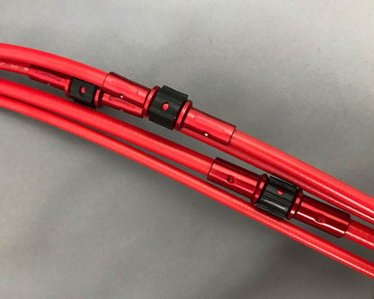 ウェットワイヤーセット レッド 10cmロング 3本セット CBX400F