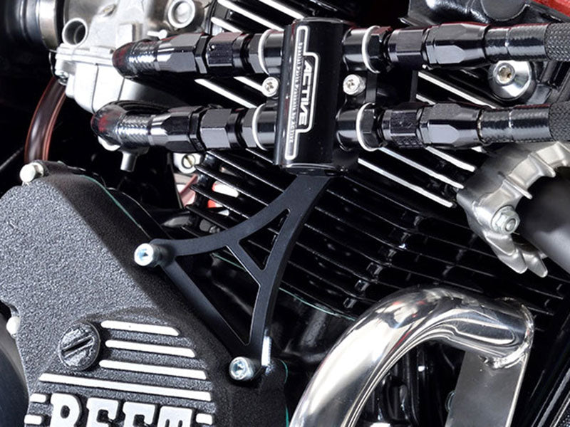 ラウンドオイルクーラー サーモスタッドホルダー 1セット CBX400F