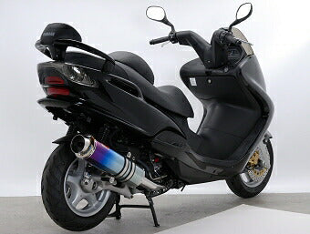 Majesty 125 Carb/FI Common 5CA Muffler ROSSO Belta Titanium 120φ Majesty